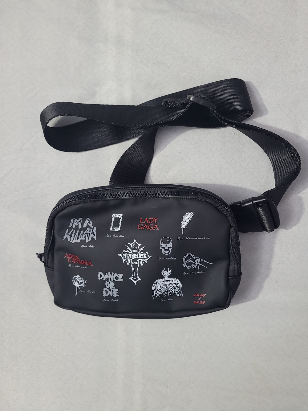 Lady Gaga Crossbody Bag Lady Gaga Print